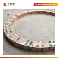 KERUI Briques composites de mullite de silicium réfractaire 1400 ℃ Briques de mullite siliceux pour four à ciment