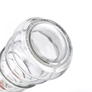 ग्लास सिंगल बड विंटेज उभरा हुआ फूल फूलदान घर की शादी के लिए थोक में स्पष्ट बड फूलदान मिनी प्यारा ग्लास फूलदान - Product Image 6