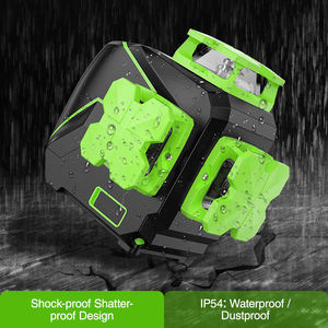 Huepar precio barato 12 líneas 3D línea cruzada nivel láser autonivelante haz verde Vertical y Horizontal Huepar - Product Image 4