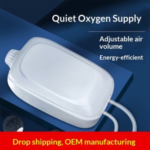 Pompe à air silencieuse à double sortie pour aquarium, pompe à oxygène réglable, aérateur pour aquarium domestique - Offre Spéciale - Product Image 2