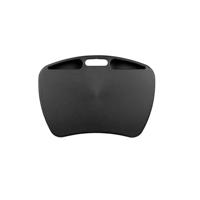 Plateau de lit portable multifonctionnel en plastique personnalisé avec coussin moelleux et fentes pour téléphone, idéal pour la maison et le bureau, disponible en gros et en version OEM