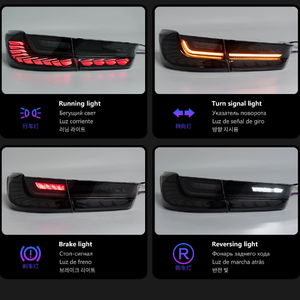 Nueva Luz Trasera LED SJC Upgrade GTS de 6000K con Lente Transparente, 6000 lm, 12V, 36W para Serie 3 G20 G28 G80 2019-2022, 1 Año de Garantía - Product Image 2