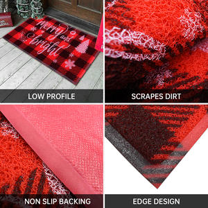 เสื่อปูพื้นคริสต์มาส,พรมประตูพรมยางพิมพ์ลายสุดหรูตามสั่ง - Product Image 2