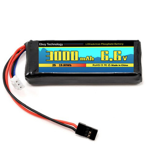 Batería Recargable <span class=keywords><strong>EBUY</strong></span> de 6.6V para Helicóptero RC, Batería para Dron FPV 900 1100 1300 1500 2000 3000mah - Product Image 6