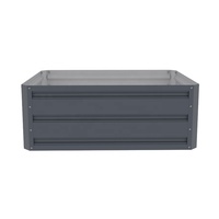 Jardinières modulaires rectangulaires Lits de légumes Lit de jardin surélevé en métal