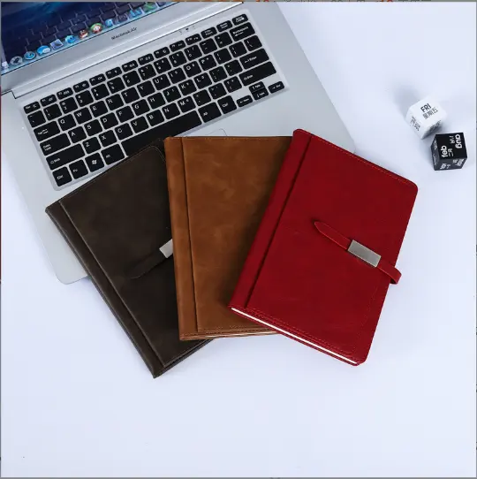 Factory Wholesale A5 multifunctional Business Style Customizable Logo Design Notepad Notebook for school Stationery
