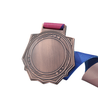Médailles en cuivre massif pour la personnalisation des récompenses de compétition de natation – Médailles universelles vierges en métal épais, lourdes et de haute qualité