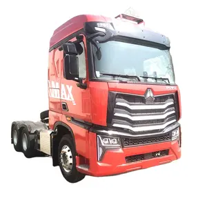 Brand New Left Hand Drive Used sinotruk howo MAX 6x4 Tractor Truck for sale