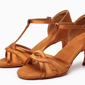 Chaussures de <span class=keywords><strong>danse</strong></span> latine et de tango 2025 pour femmes, bottes de <span class=keywords><strong>danse</strong></span> salsa, chaussures de <span class=keywords><strong>danse</strong></span> Paty Samba <span class=keywords><strong>Kizomba</strong></span>, argent, or, noir - Product Image 1