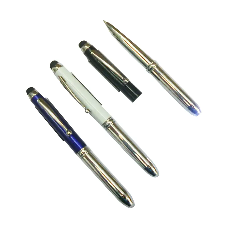 Laser pointer led light ball pen pda stylus pen