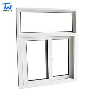 Fenêtres et Portes Pliantes Horizontales en <span class=keywords><strong>PVC</strong></span> Plastique de Haute Qualité à <span class=keywords><strong>Double</strong></span> <span class=keywords><strong>Vitrage</strong></span> avec Moustiquaire Magnétique, Insonorisées, Design Moderne, Fibre de Verre - Product Image 4