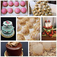 Vente en gros plateau de présentation pour desserts personnalisé rond carré rectangulaire triangle or planches de bases pour gâteaux mousse mini planches à gâteaux