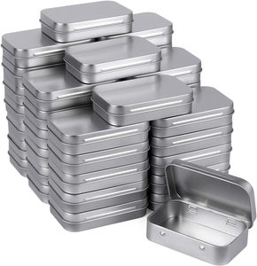 <b>Small</b> Rectangular Shape Slide <b>Tin</b> With Lid Mini Gift Sliding <b>Tin</b> Cans Lip Balm Slide <b>Tin</b> - Product Image 1
