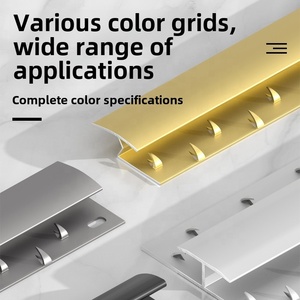 Hiện đại trong nhà nhôm Thảm cạnh TRIM bền kim loại linh hoạt trang trí Bìa Strip cho sàn phụ kiện - Product Image 5