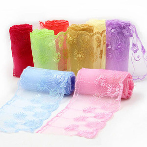 COOMAMUU de adornos de encaje de <span class=keywords><strong>tela</strong></span> de encaje bordado Flor de DIY coser ropa de encaje decorativo cinta - Product Image 1