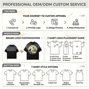 T-shirt grigia lavata effetto vintage, logo personalizzato, oversize, in cotone pesante - Product Image 3