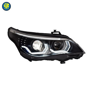 बीएमडब्ल्यू 5 श्रृंखला ई 60 हेडलैंप 2003 2010 ई 60 फ्रंट लाइट अपग्रेड बीएमडब्ल्यू हेड लाइट कार लेंस एक्सेसरीज ई 60 एलईडी हेडलाइट्स - Product Image 2