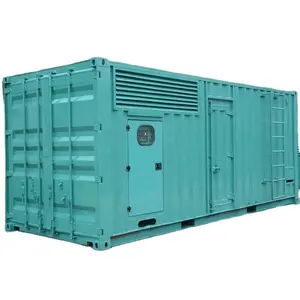 LTP825DE 발전기 디젤 750 kva / 600 kw 방음 발전소