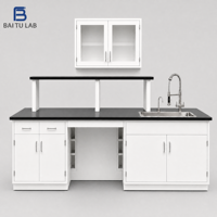 Baitu – Table de travail modulaire entièrement en acier sur mesure pour laboratoire médical, institut de recherche et développement d'entreprise, sefa8m