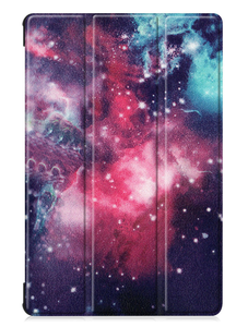 Custodia in pelle PU Smart Flip Tri-fold per Samsung Galaxy Tab <span class=keywords><strong>S6</strong></span> 10.5 T860/T865 <span class=keywords><strong>cover</strong></span> <span class=keywords><strong>cover</strong></span> Painting Unique Shell - Product Image 3