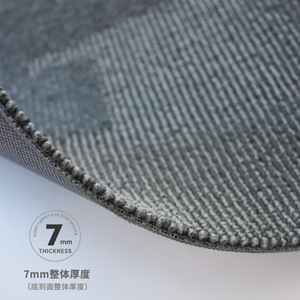 Alfombra de Oficina en Losetas Cuadradas con Rayas, Poliéster Ignífugo, Serie Kd606 607, Uso Comercial - Product Image 4