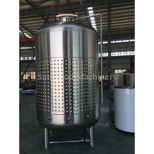 Serbatoio di Stoccaggio in Acciaio Inox a Capacità Variabile Personalizzato, Piccoli Serbatoi Domestici da 100 Litri, 150t, 1000l, Attrezzatura per la Produzione di Vino - Product Image 2