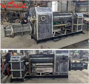 Niedriger Preis Vakuum Extruder Ton Boden Hohlziegel automatische Produktions linie Schlamm Ziegel herstellung Maschine Preis Auto Ziegel Anlage - Product Image 4