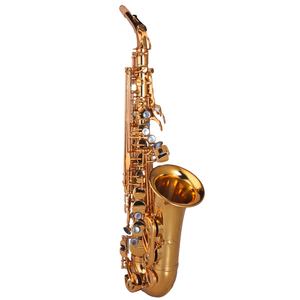 Saxophone alto professionnel en laiton de qualité supérieure avec tonalité Mi bémol et finition laquée or à prix avantageux - Product Image 1