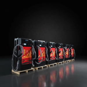 Station de <span class=keywords><strong>recharge</strong></span> pour véhicules électriques à courant continu, montée au sol, 120 kW, 180 kW, 240 kW avec écran publicitaire - Product Image 5