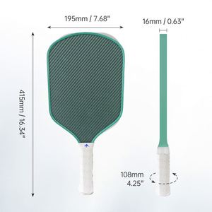 Raquette de pickleball thermoformée hybride carbone-kevlar T700 avec noyau en nid d'abeille PP, approuvée USAPA, vente en gros directe d'usine - Product Image 2