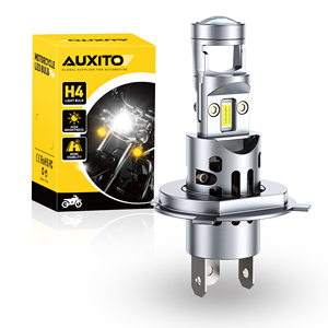 Ampoules de phare de moto AUXITO en gros, H4 6500K, ampoules de phare LED blanches pour moto - Product Image 1