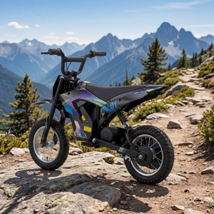 Motocicleta Eléctrica Mini Mimbob 36V 300W, Todoterreno para Niños, Batería Integrada, Motor Central, 3 Velocidades, 25km/h Máx., 60kgs - Product Image 3
