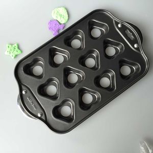 Heart Shape Mini Springform Pan 12 Cavity Cake Mold Baking Pan 2 Inch For Cupcakes And Desserts - Product Image 1