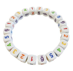 Acrylic 14Mm D6 Số Tùy Chỉnh Nhiều Màu Gia Đình Chơi Học Tập Xúc Xắc Giáo Dục Toán Hội Đồng Quản Trị Trò Chơi Thành Phần Quy Tắc Số Học - Product Image 4