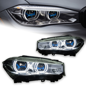 Xe Styling đèn pha cho BMW <span class=keywords><strong>X5</strong></span> F15 Đèn pha 2014-2018 Laser Đèn pha <span class=keywords><strong>LED</strong></span> <span class=keywords><strong>DRL</strong></span> Đèn tín hiệu phụ kiện ô tô - Product Image 1