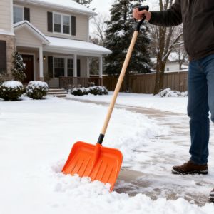35. Pala para Nieve Multiusos para Exteriores y Camping con Hoja de Plástico Resistente y Mango Ergonómico para Hombres y Mujeres - Product Image 6