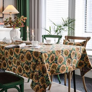Mantel Jacquard Geométrico Étnico Miao, Colorido, <span class=keywords><strong>de</strong></span> Doble Cara, Tela Gruesa, Estilo Bohemio, Decorativo para <span class=keywords><strong>Mesa</strong></span> <span class=keywords><strong>de</strong></span> Comedor - Product Image 6