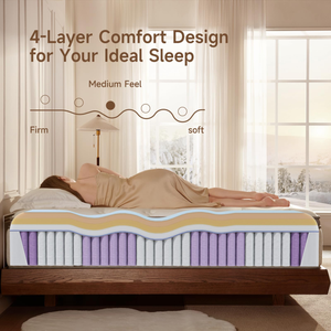 Colchón de Espuma Transpirable y Suave para Alivio de Presión, Ideal para Hoteles, Apartamentos y Dormitorios, 30 cm de Grosor - Product Image 6