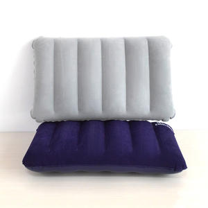 Logo Kustom Buatan Persegi Panjang Bantal Perjalanan Tiup untuk Tubuh dan Leher - Product Image 1