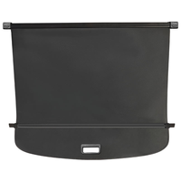 Cache-bagages rétractable noir pour Audi A6 2018-2025 – Protection de coffre et écran de confidentialité pour bagages