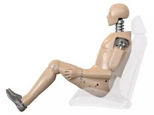 50ème ATD mâle avec mannequin enduit de vinyle de genoux de curseur de boule pour l'essai de retenue de sécurité de véhicule - Product Image 2