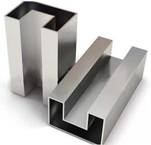 <span class=keywords><strong>Poteau</strong></span> de balcon en verre en acier inoxydable Tube à fente en U Balustrade Main courante Tuyau profilé en U <span class=keywords><strong>sur</strong></span> Balustrade et mains courantes - Product Image 2