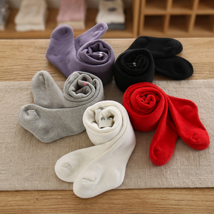Autumn Warm Thick Terry Loop <b>Dress</b> Baby Tights Baby Toddler Boys' Girls' Anti-Bacterial Leggings Children'<b>s</b> Solid Color - Product Image 3