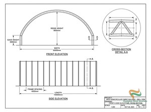 Bâtiment de 1000 m² en acier galvanisé, résistant au feu, avec <span class=keywords><strong>toiture</strong></span> en PVC ignifuge B1, pour entrepôt, abri en tissu ou garage de stockage. Prix de <span class=keywords><strong>devis</strong></span> CIF Mombasa. - Product Image 4