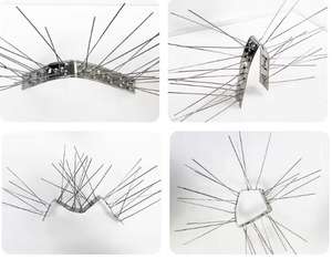 Púas Anti-Pájaros <span class=keywords><strong>de</strong></span> Acero Inoxidable Sólido para Control <span class=keywords><strong>de</strong></span> Plagas en Zonas Urbanas/Rurales, para Residentes, Granjas y Sistemas <span class=keywords><strong>de</strong></span> Patio Trasero, Afiliado <span class=keywords><strong>de</strong></span> María - Product Image 5