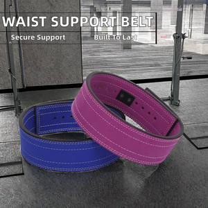Cinturón de levantamiento de pesas de cuero transpirable de 10 mm, impermeable, con soporte lumbar, para sentadillas, unisex, profesional, venta al por mayor 2026 - Product Image 2
