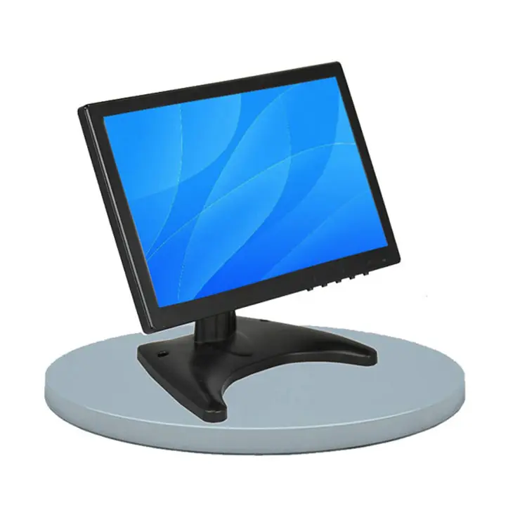 Zhixianda monitor portátil de plástico, 10.1 polegadas, com caixa de som, ips 1280*800 usb para xbox ps4, monitor de lcd de jogos