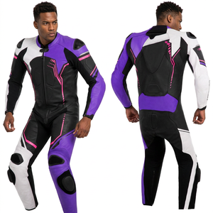 Wholesale Custom Professional Fashion Racing Suits Sportswear Plus Size Men's Motorcycle Leather Cordura Waterproof Breathable - Product Image 1
