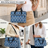 Tas Laptop Pelindung 15-15.6 Inch, Cocok untuk MacBook, HP Acer Dell Lenovo ASUS, Tas Jinjing dengan Kantong Resleting