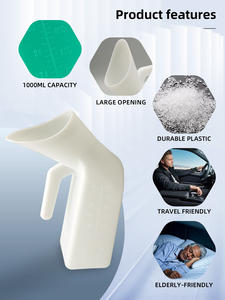Urinario Portátil Ecológico Aidingcare para Pacientes en Cama, Hecho de Polipropileno de Grado Médico - Product Image 3